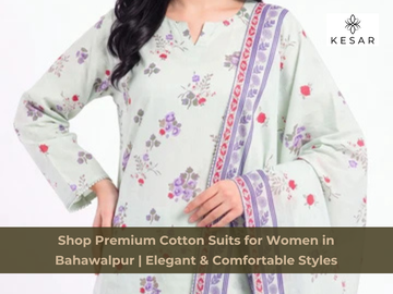 Cotton Suits for Women Pakistan – Comfortable and Stylish Summer Fashion