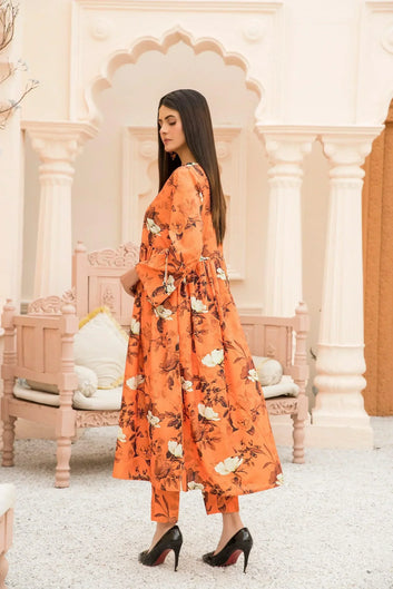 Cinamon 2 pc Silk Suit - PP00681