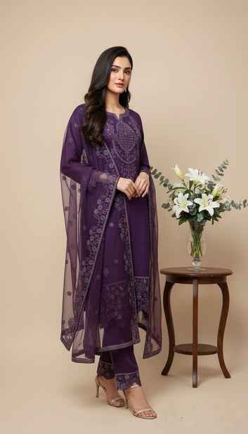 3PC Stitched Suit - PL00662