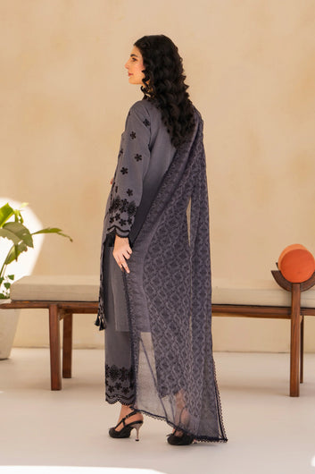 Gray Chambray Suit - PL00683