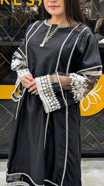 3 Pc Embroided Suit ( Fam ) ( 1012 )-PL00822