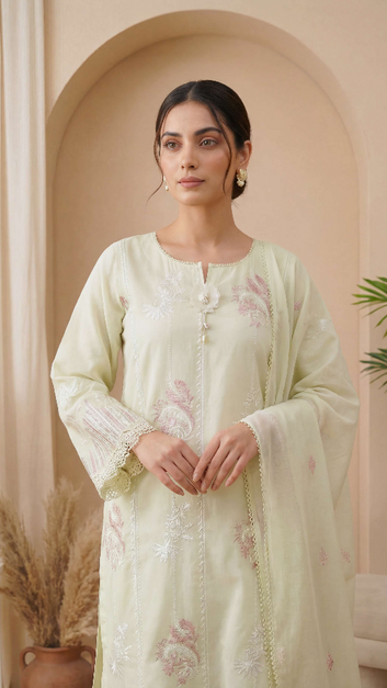 Ladies 3 Pc Stitched -PL00995