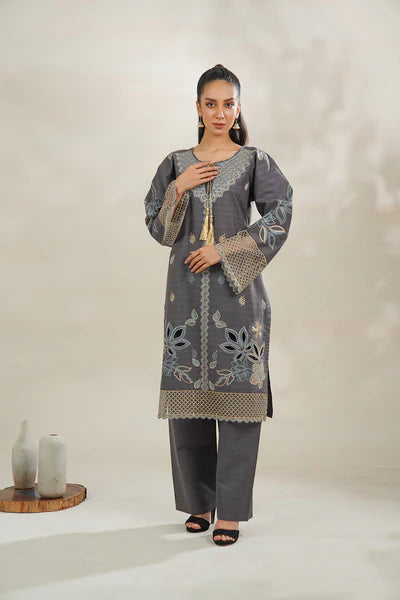 2 PC Embroidered suit - PP00180