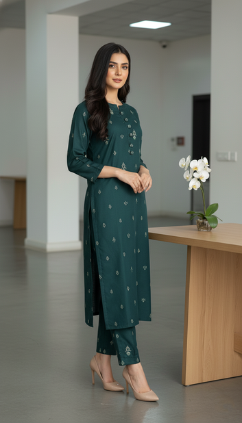 2PC Suit(Green)-PP00714