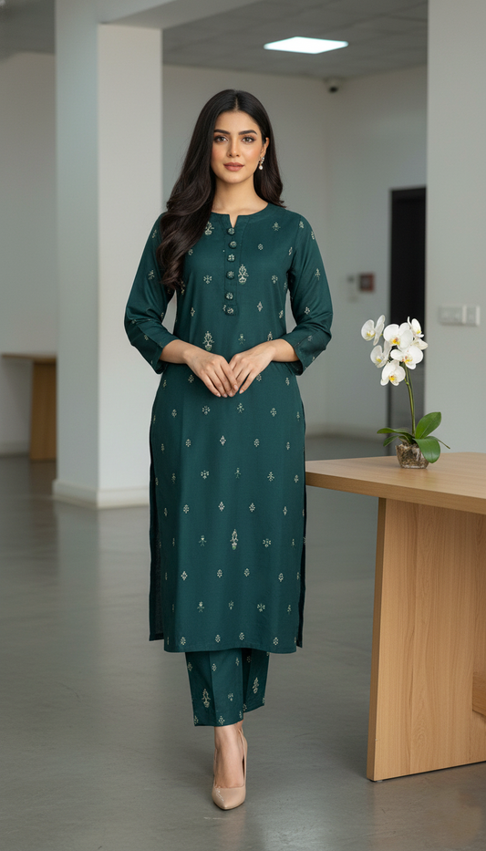 2PC Suit(Green)-PP00714