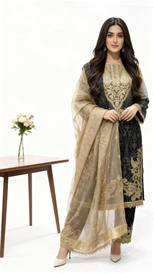 3pc Stitched Suit -  PL00674