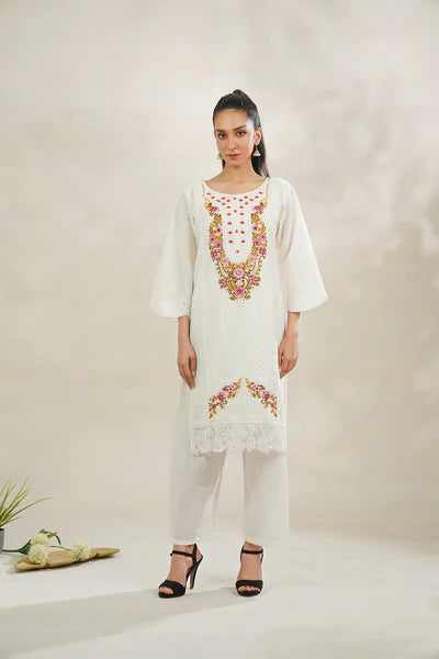 2 PC Embroidered suit - PP00159