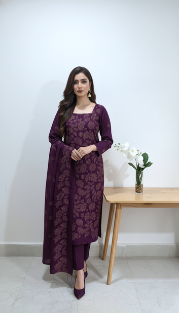 Bareeze Style 3Pc ( KBS )-PU00118