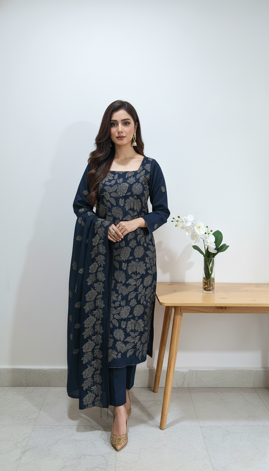 Bareeze Style 3Pc ( KBS )-PU00118